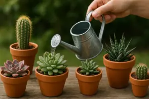 Quando annaffiare le piante grasse? Il momento giusto che le salva dai marciumi
