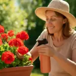 Gerani in pieno sole: la combinazione di cure che mantiene la fioritura sempre abbondante