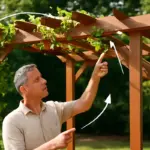 Come posizionare le piante rampicanti su pergole e gazebo? La strategia che ne esalta la crescita e l’ombra