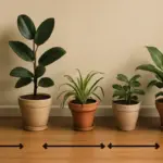 Qual è la distanza ideale tra le piante in vaso? Il parametro che previene malattie e sofferenze