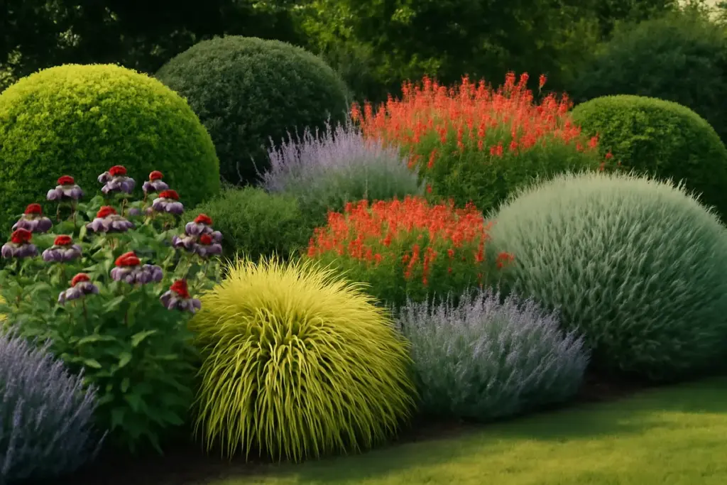 Armonizzare forme e colori tra arbusti e erbacee: il principio di design che evita disordine e affollamento