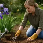 Iris in giardino: come preparare il terreno per una fioritura intensa e duratura senza concimi chimici