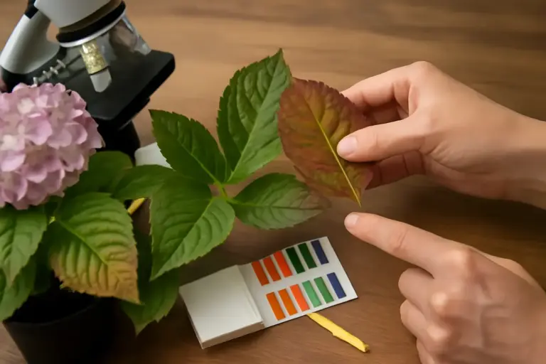 Perché le foglie delle ortensie cambiano colore? Il fattore chimico che nessuno considera