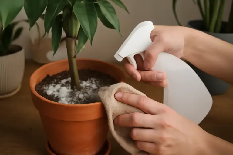 Muffa sul terriccio delle piante domestiche: come eliminarla senza prodotti chimici