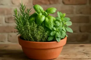 Piante aromatiche miste nello stesso vaso: i binomi che convivono senza competizione e rafforzano l’aroma