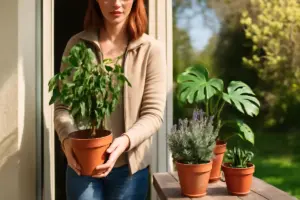 Spostare le piante fuori casa in primavera: come farlo senza shock termici e perdita di vigore