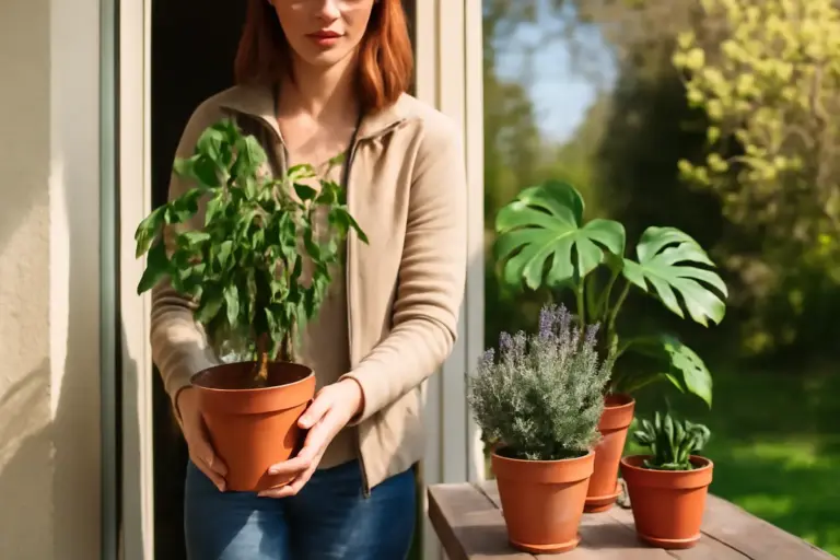 Spostare le piante fuori casa in primavera: come farlo senza shock termici e perdita di vigore