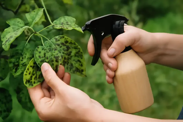 Foglie con puntini neri: quali patogeni colpiscono e come intervenire subito senza chimica