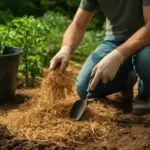 Uso del pacciame in giardino: la tecnica naturale che trattiene l’umidità e previene le infestanti