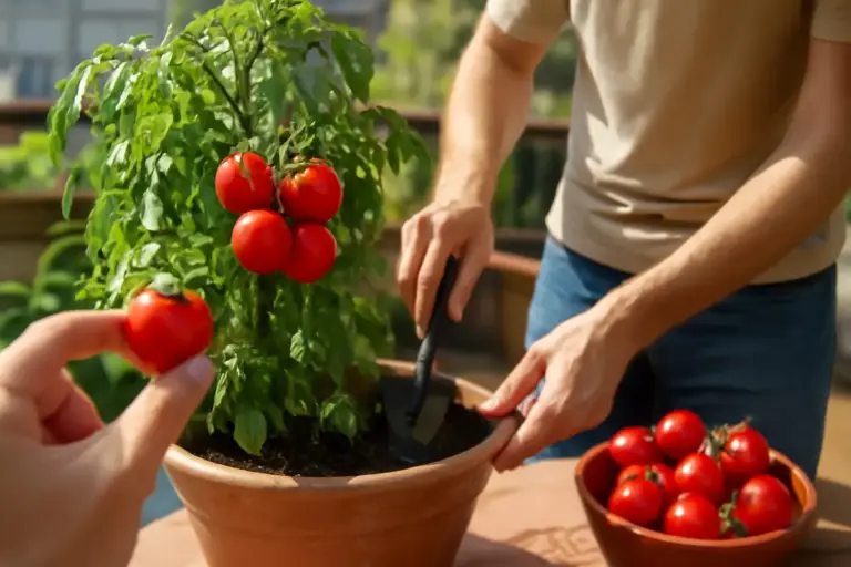 Coltivare pomodori sul terrazzo: il trucco per avere frutti più dolci e sani